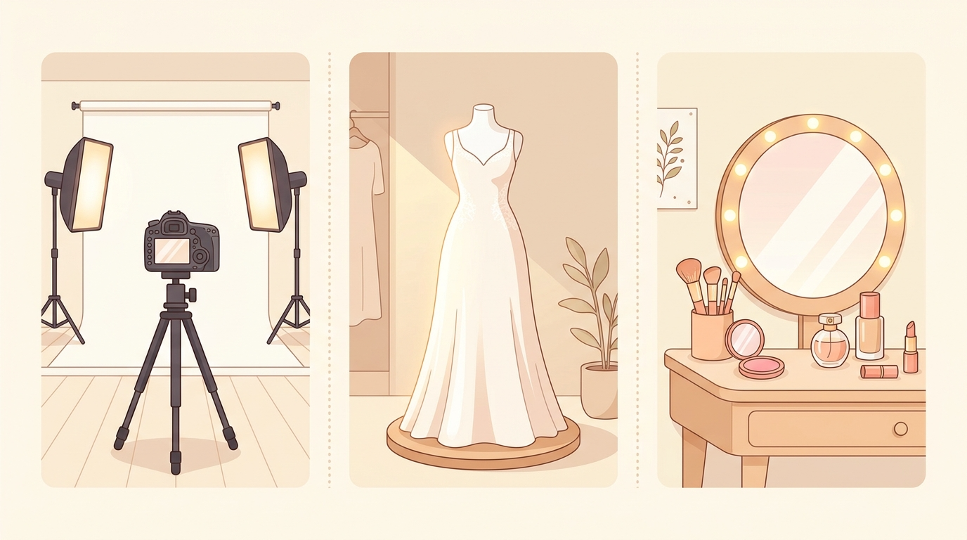 Studio dress makeup cost