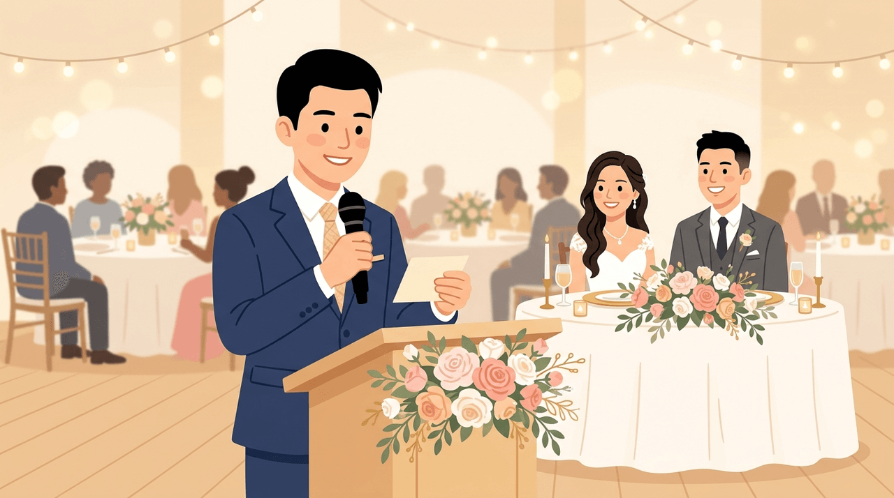 婚礼祝词范例，按关系直接使用的文案_thumbnail