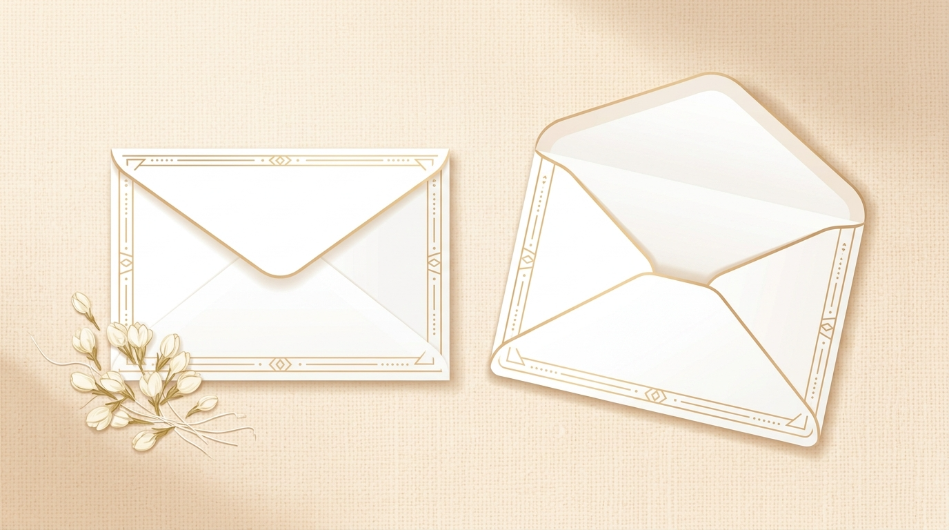 Gift envelope etiquette