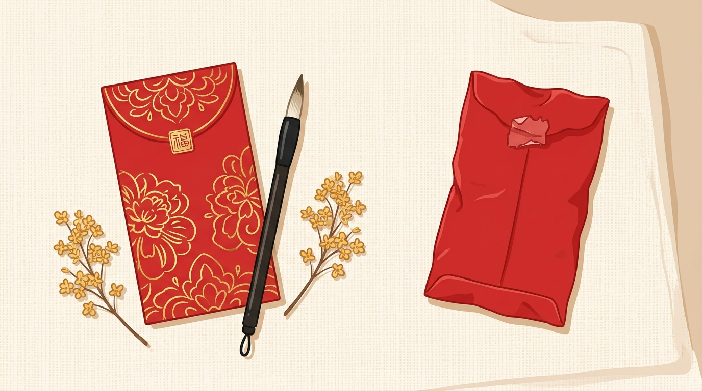 Gift envelope etiquette