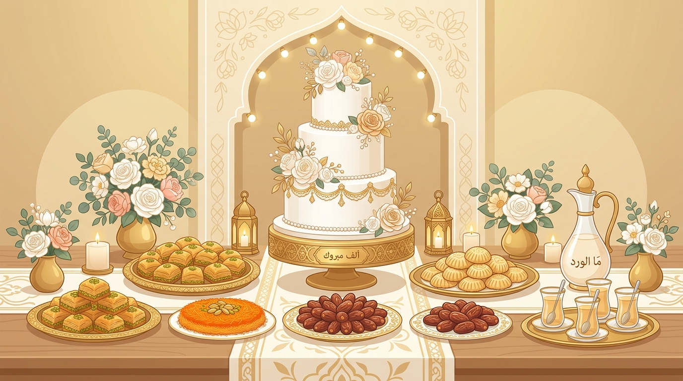 تورتة الزفاف