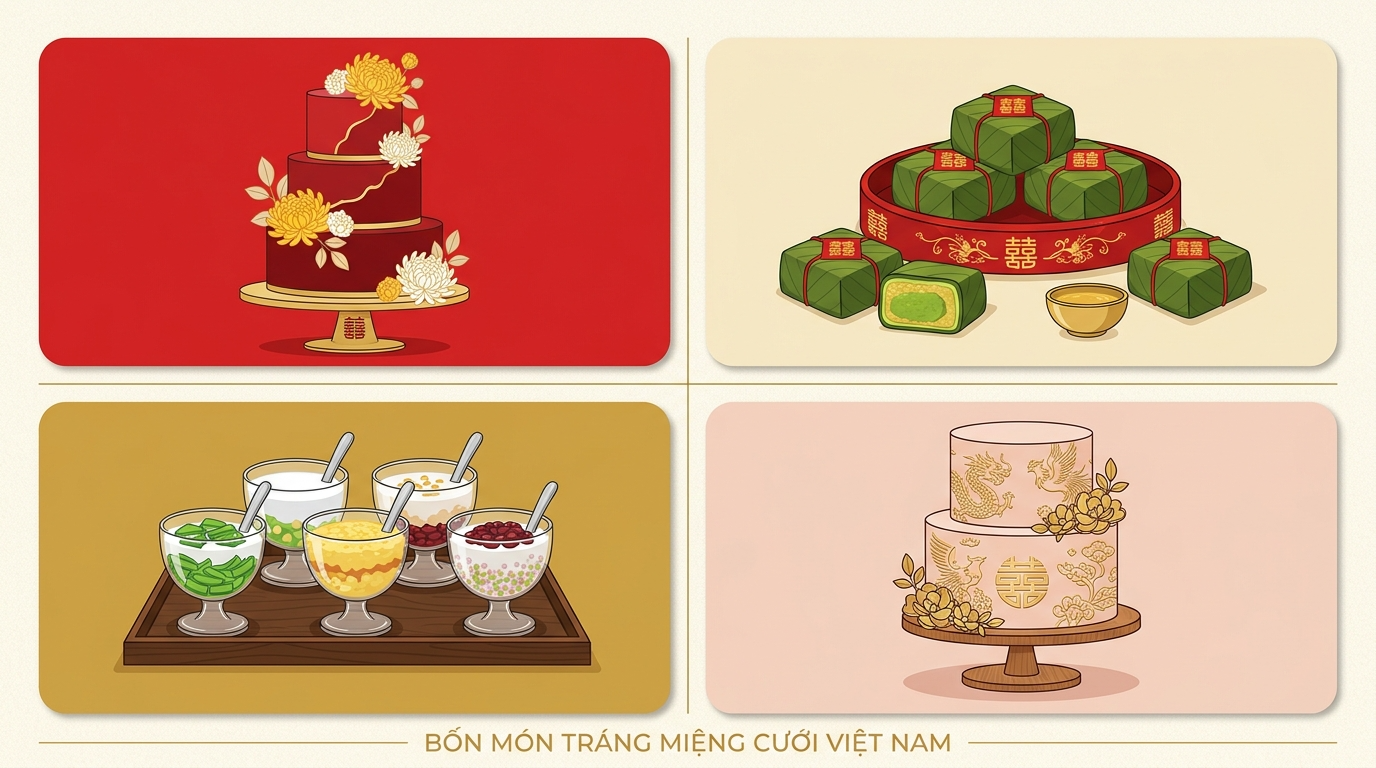 Đặc Sản Ngọt Đám Cưới Việt
