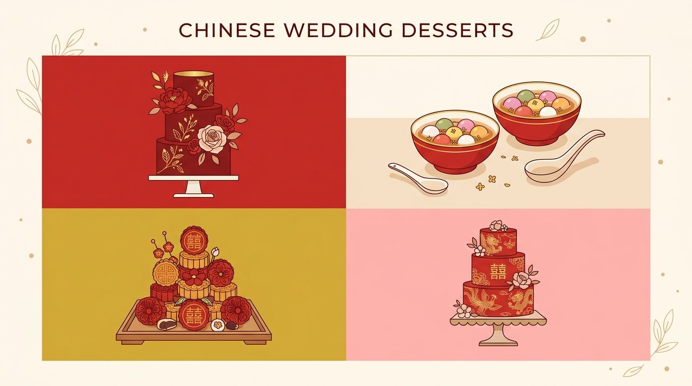 中式婚礼甜品