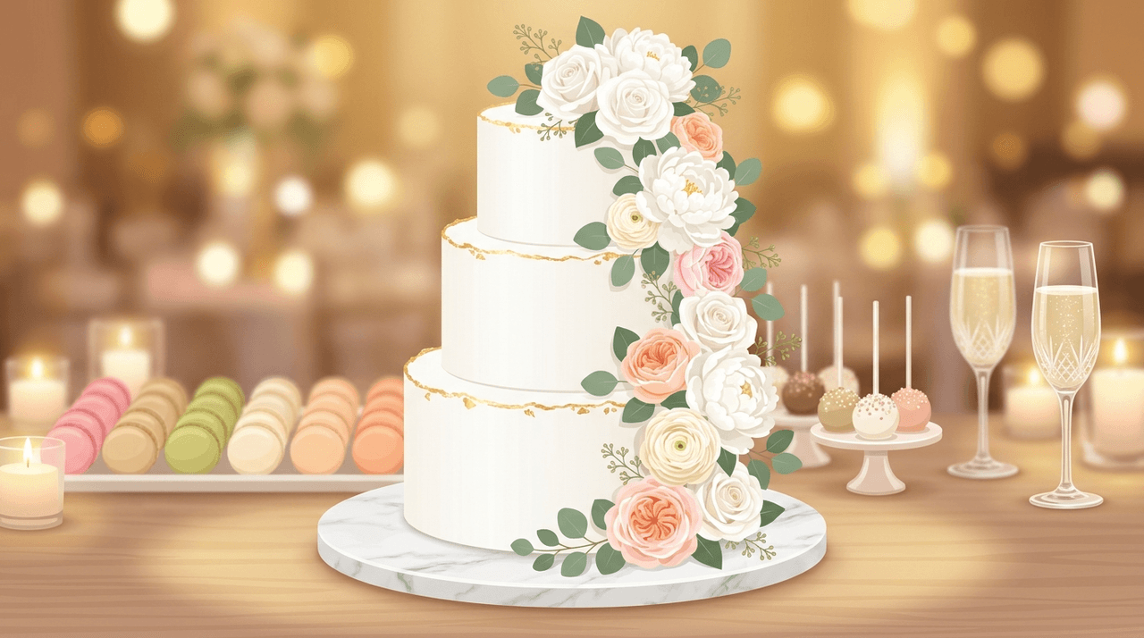 Torta nuziale: budget, piani e tendenze