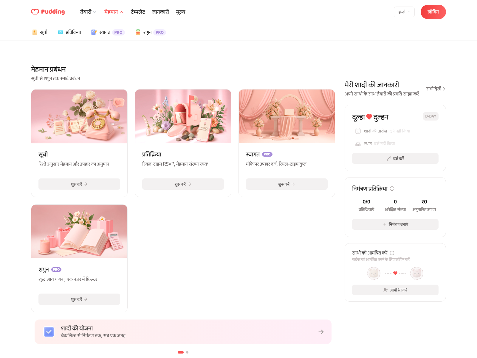 Guests overview